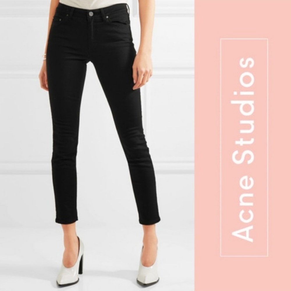 Acne Studios Skin 5 Black Skinny Jeans Size 27